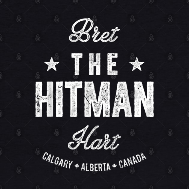 Bret Hart The Hitman Hart Vintage Fight Type by Holman